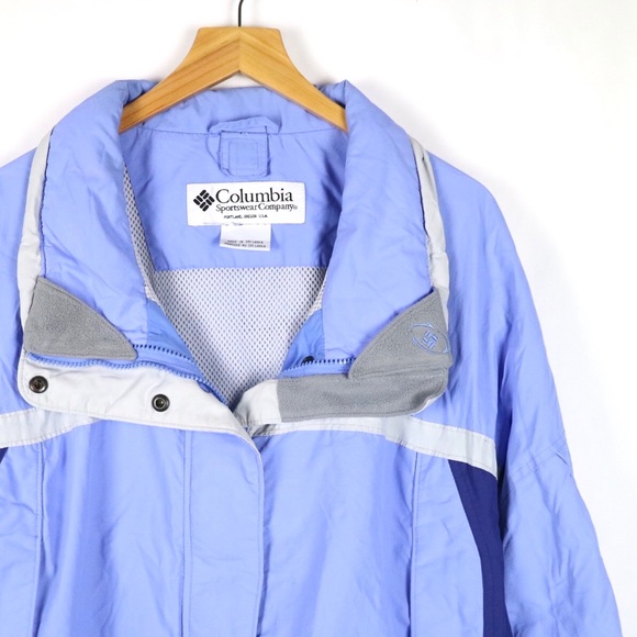 Columbia Jackets & Blazers - Columbia periwinkle winter snow coat size XXL